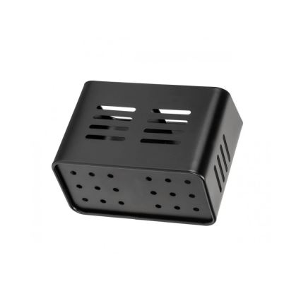 WENKO 55024100-Besteckkorb BLACK OUTDOOR KITCHEN 16x13,5 cm schwarz