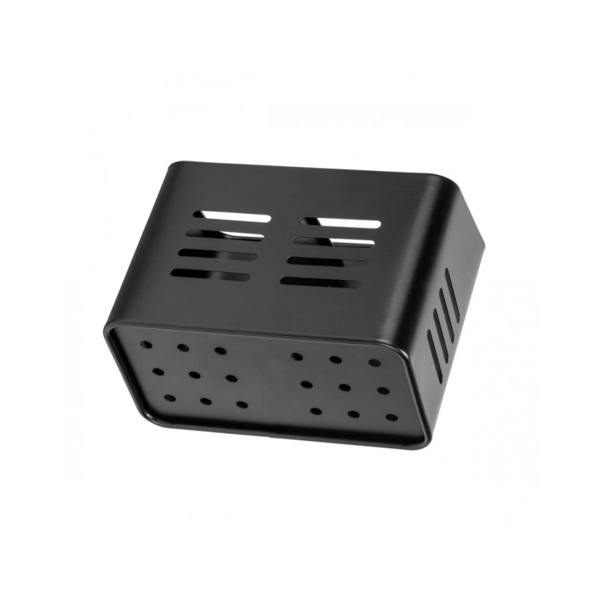WENKO 55024100-Besteckkorb BLACK OUTDOOR KITCHEN 16x13,5 cm schwarz