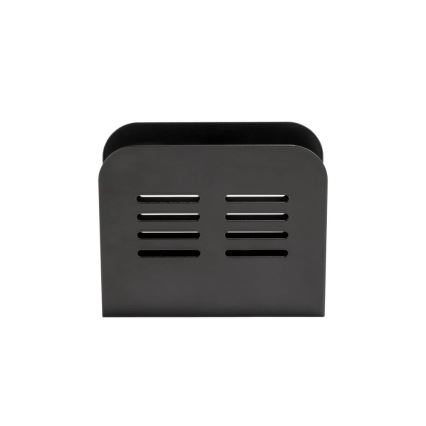 WENKO 55025100-Serviettenhalter BLACK OUTDOOR KITCHEN 15 x 12,5 cm schwarz