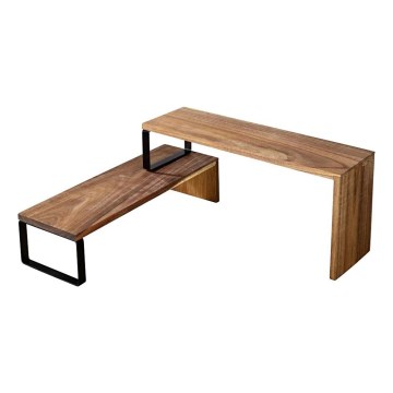 WENKO 55097100-Regal BLACK OUTDOOR KITCHEN 36x16 cm braun/schwarz