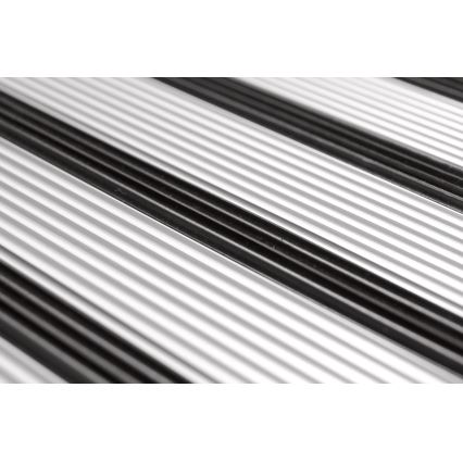 WENKO 601011100 - ALU-DESIGN Trittleiter 44x101 cm silber/schwarz