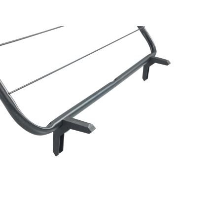 WENKO 63003100 - Wäscheständer CHAMPION 65x114 cm schwarz