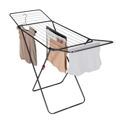 WENKO 63015100 - Wäscheständer CHAMPION 170 x 98 cm schwarz