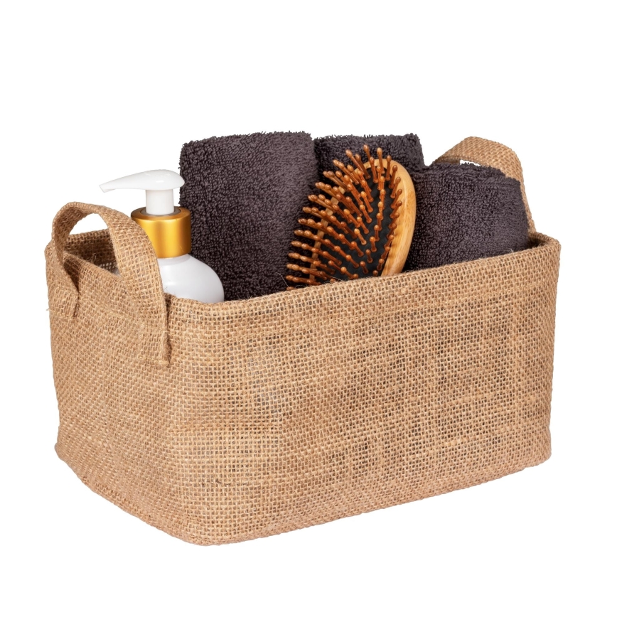 WENKO 64471100 - Korb JUNA 24x17 cm braun