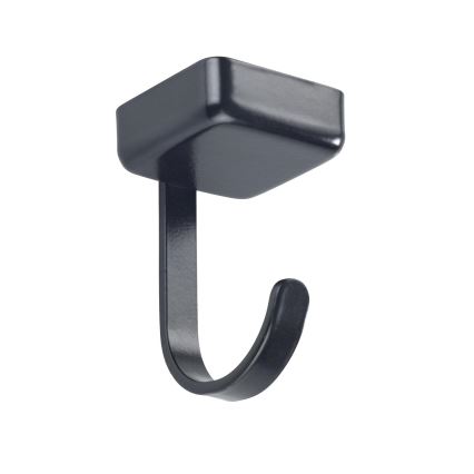 WENKO 71149800 - Haken JET 2,2 x 3,9 cm schwarz/silber