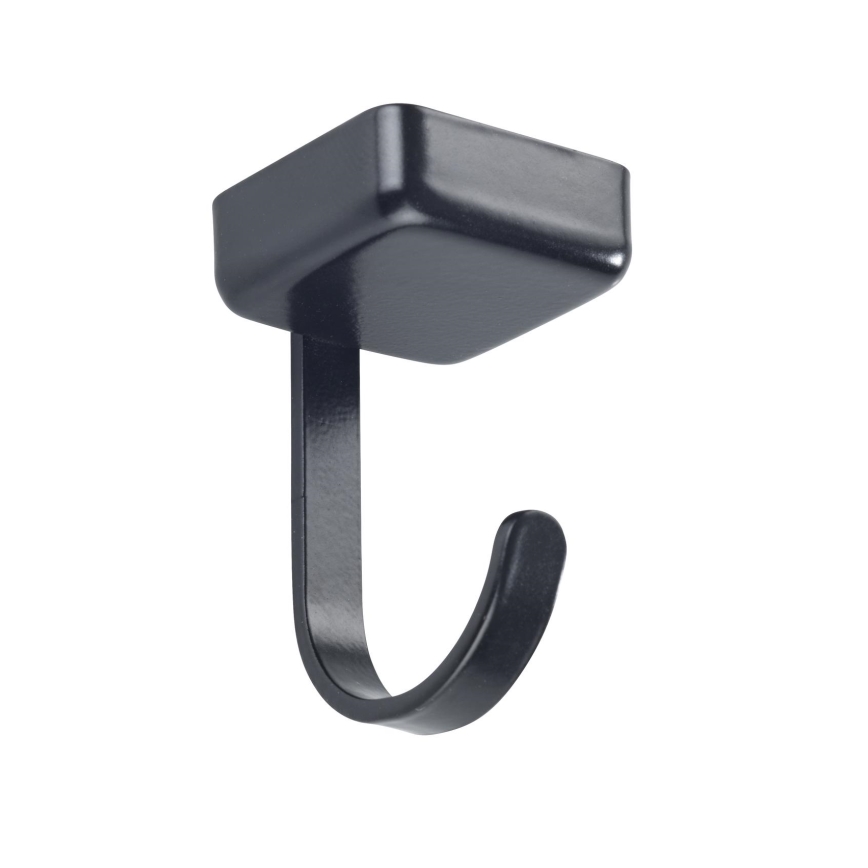 WENKO 71149800 - Haken JET 2,2 x 3,9 cm schwarz/silber