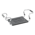 WENKO 73392500-Sitz SICHERHEIT IM BAD 26x18 cm silber/anthrazit