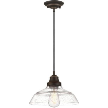 Westinghouse 6116640 - Kabel-Pendelleuchte IRON HILL 1xE27/60W/230V Ø 28 cm