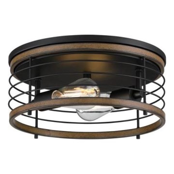 Westinghouse 61250 - Deckenleuchte ACKTON 2xE27/60W/230V barnwood