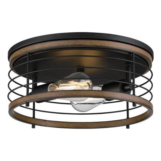 Westinghouse 61250 - Deckenleuchte ACKTON 2xE27/60W/230V barnwood