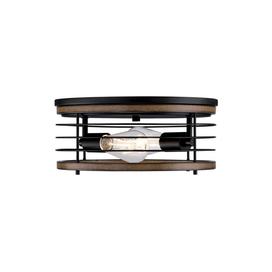 Westinghouse 61250 - Deckenleuchte ACKTON 2xE27/60W/230V barnwood