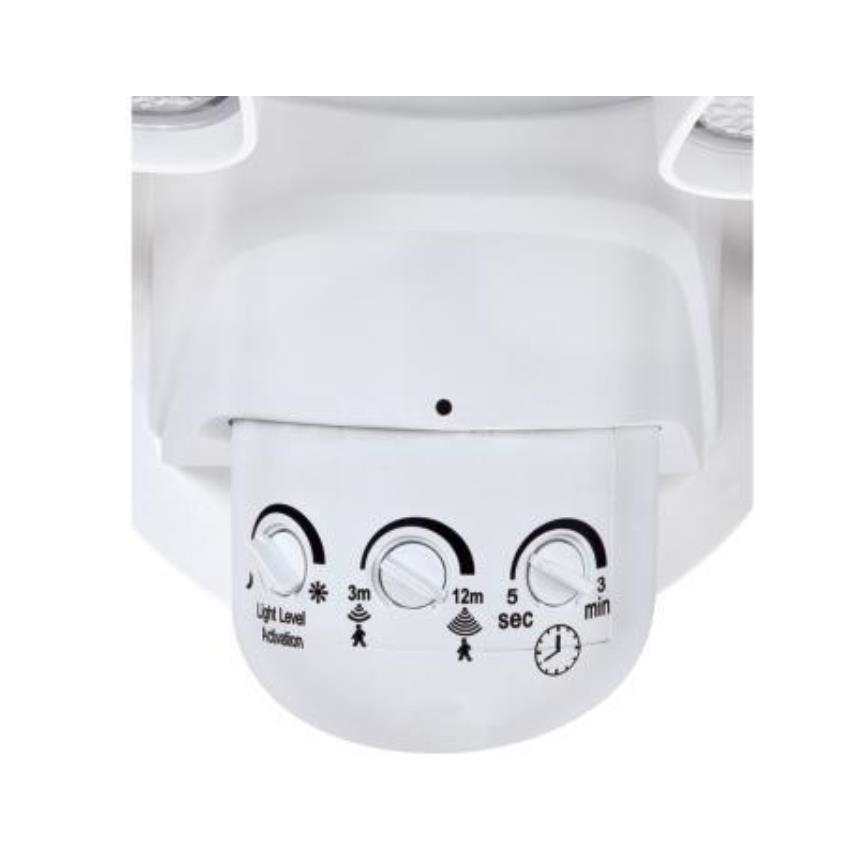 Westinghouse 63642 - LED-Außenstrahler mit Sensor 2xLED/8,75W/230V IP44