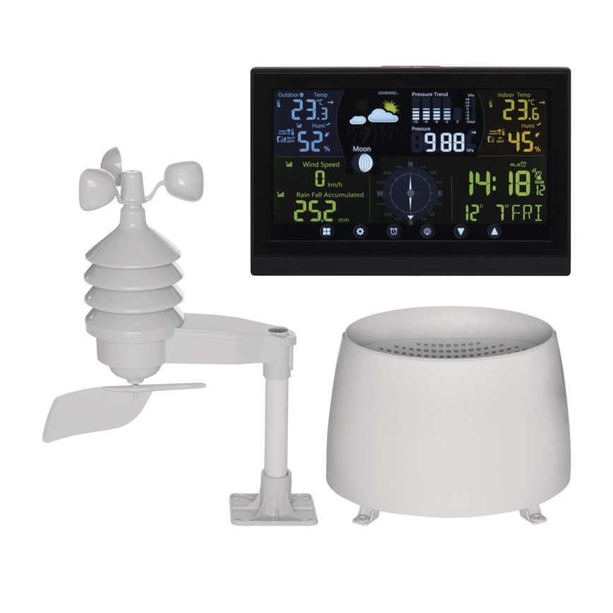 Wetterstation kabellos 3× 1,5 V AAA