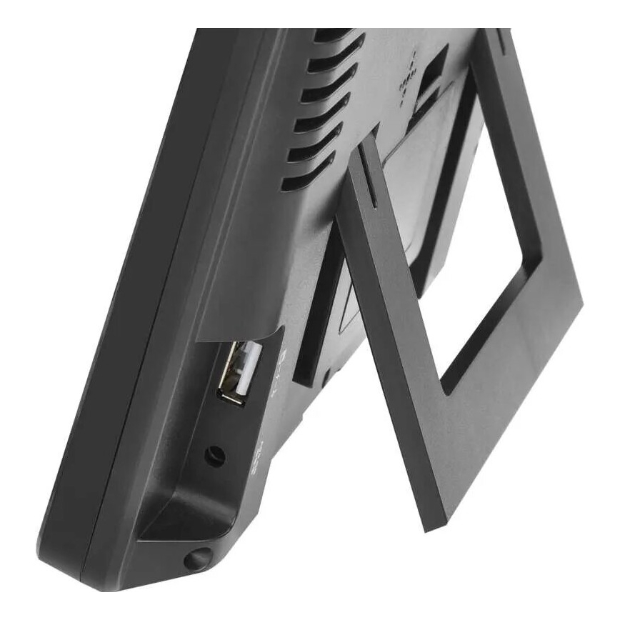 Wetterstation mit LCD-Anzeige GoSmart 230V/3xAAA + 2×AAA Wi-Fi Tuya schwarz