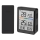 Wetterstation mit Wecker 2xAAA + 2xAAA schwarz