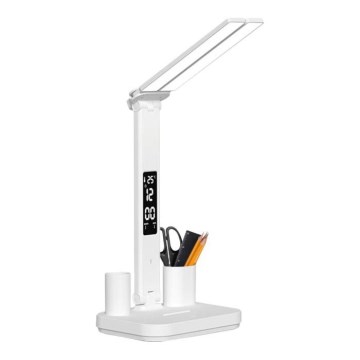 Wiederaufladbare, dimmbare LED-Tischlampe NOBLITE P LED/5W/5V 3000/4000/6000K 2200 mAh weiß