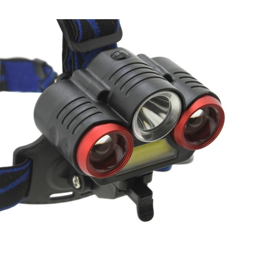 Wiederaufladbare LED-Stirnlampe LED/USB 670lm