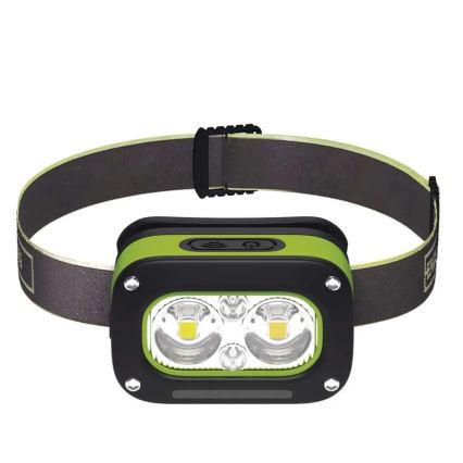 Wiederaufladbare LED-Stirnlampe LED/USB IP43 800 mAh