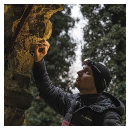 Wiederaufladbare LED-Stirnlampe, USB, 1200 mAh