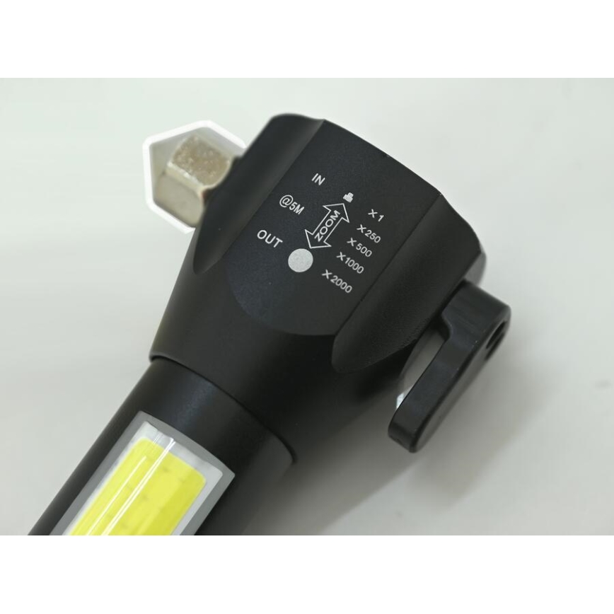 Wiederaufladbare LED-Taschenlampe LED/3W/5V 200 lm 1200 mAh