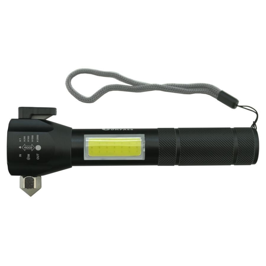 Wiederaufladbare LED-Taschenlampe LED/3W/5V 200 lm 1200 mAh