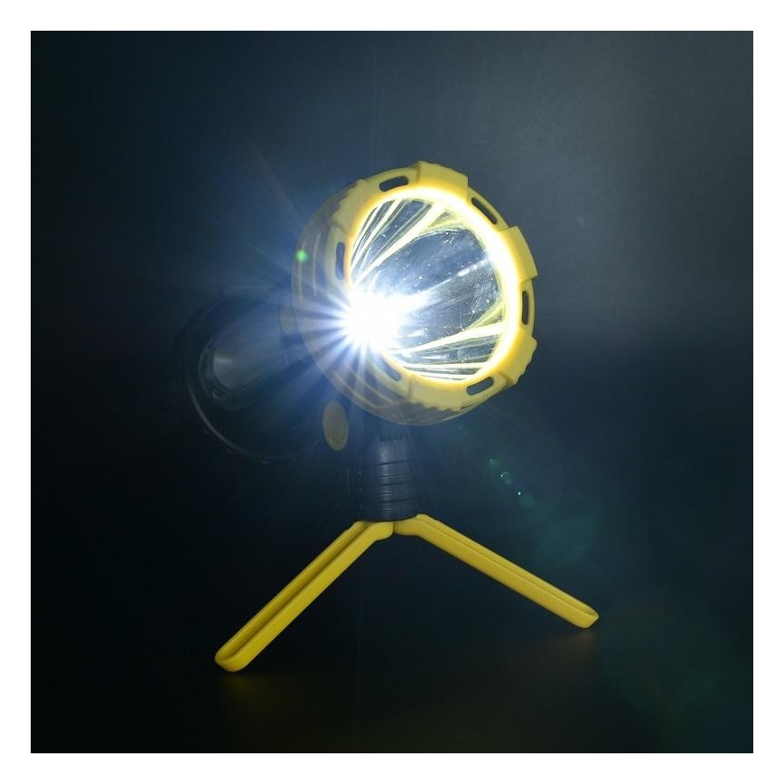 Wiederaufladbare LED-Taschenlampe LED/5W/4000mAh + LED/3W