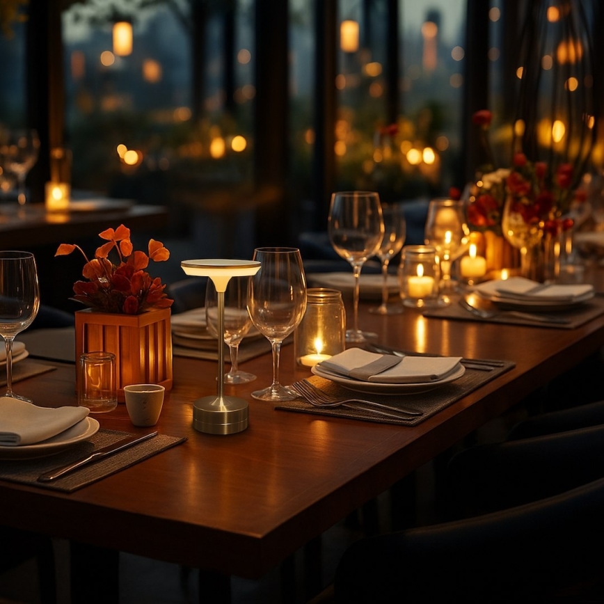 Wiederaufladbare LED-Touch-Schreibtischlampe TAVOLO LED/2,5W/5V 2400 mAh 3000-6000K gold