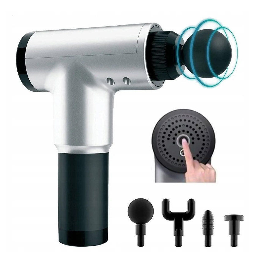 Wiederaufladbare Massagepistole 20W/8,4V 1500 mAh