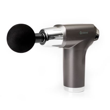 Wiederaufladbare Massagepistole mit 4 Aufsätzen 25W/5V 1200 mAh