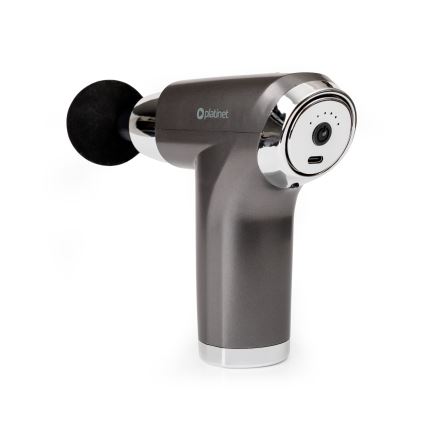 Wiederaufladbare Massagepistole mit 4 Aufsätzen 25W/5V 1200 mAh