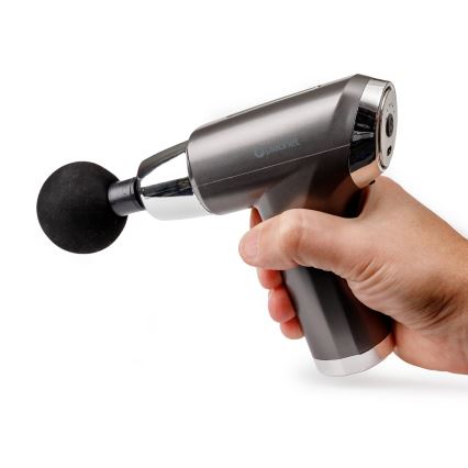 Wiederaufladbare Massagepistole mit 4 Aufsätzen 25W/5V 1200 mAh