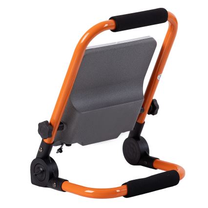 Dimmbarer, wiederaufladbarer LED-Akku-Fluter mit Stativ LED/50W/3,2V 4500K 5000 mAh IP65 orange