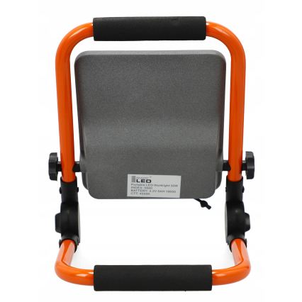 Wiederaufladbarer LED-Strahler mit Stativ LED/30W/3,2V 4500K 5000 mAh IP65 orange