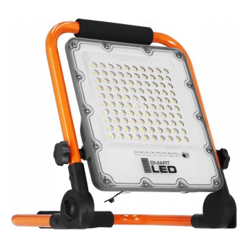 Wiederaufladbarer LED-Strahler mit Stativ LED/50W/3,2V 4500K 10000 mAh IP65 orange