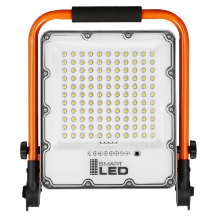Wiederaufladbarer LED-Strahler mit Stativ LED/50W/3,2V 4500K 10000 mAh IP65 orange
