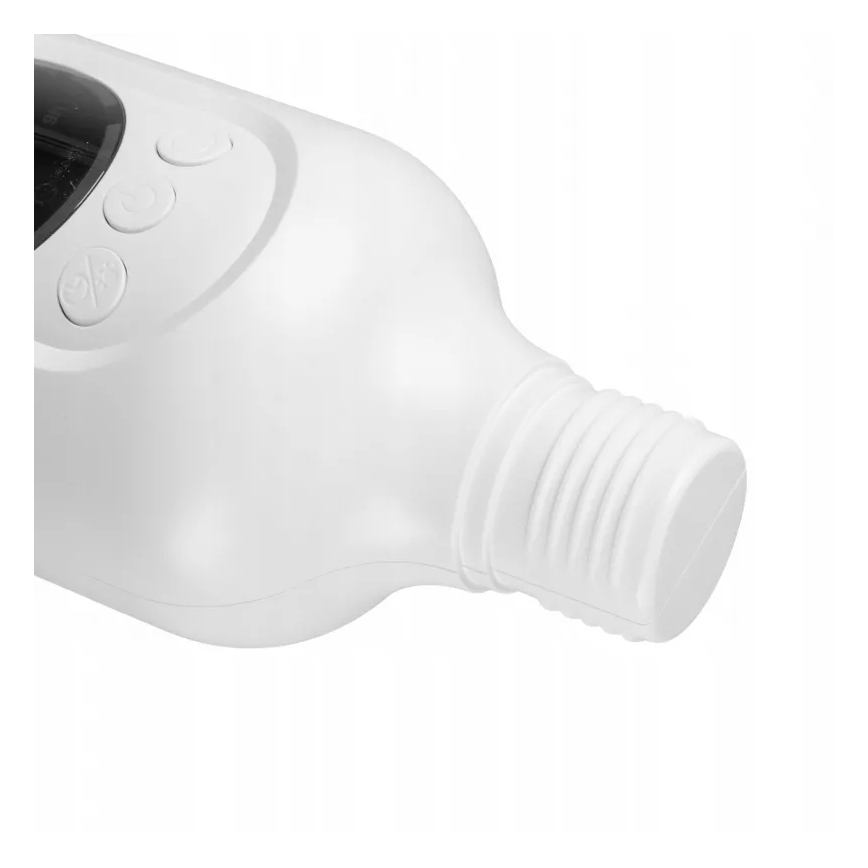 LED Wiederaufladbarer Standventilator mit LED-Beleuchtung LED/4,8W/5V USB 7200 mAh weiß + Fernbedienung