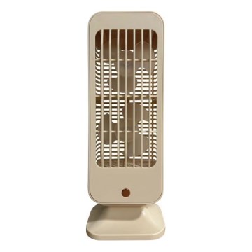Wiederaufladbarer Tischventilator 5 W/5 V, 1200 mAh, beige