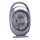 Wiederaufladbarer Tischventilator mit LED-Beleuchtung LED/2,8W/5V USB 2400 mAh grau
