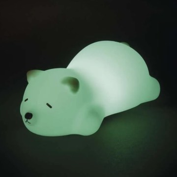 Wiederaufladbares RGB-LED-Touch-Nachtlicht LED/3,7V 1200 mAh Bär