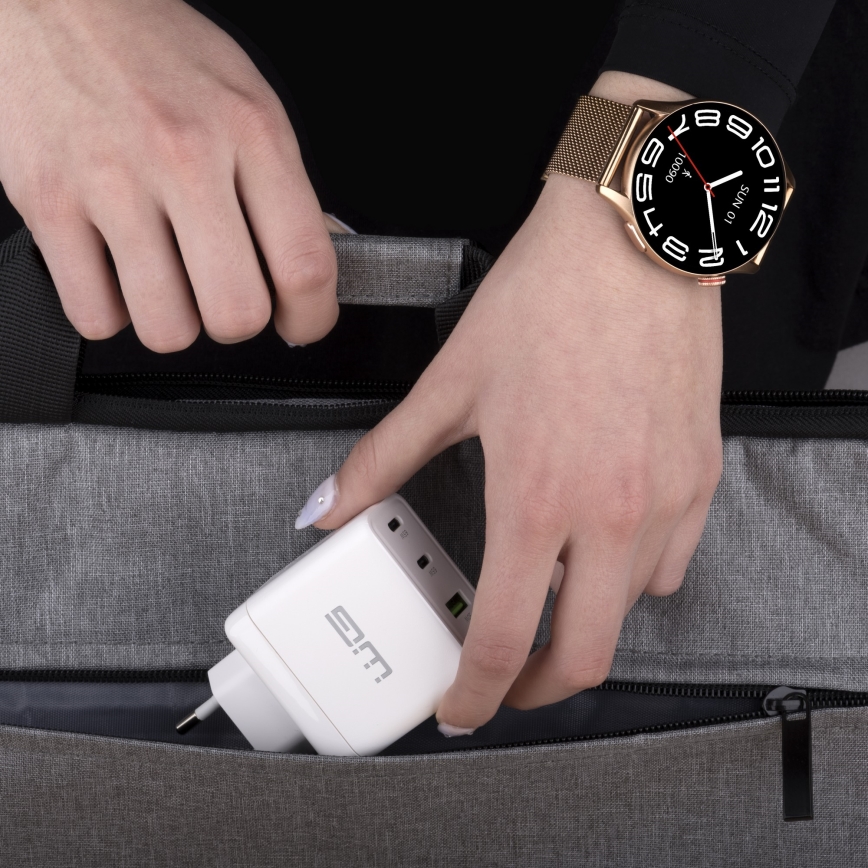 Winner Group - Smartwatch AirFlex 2 Elegance 280 mAh IP68 Gold