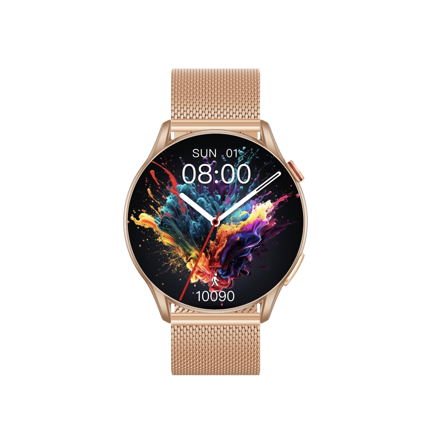 Winner Group - Smartwatch AirFlex 2 Elegance 280 mAh IP68 Gold