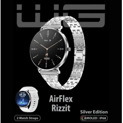 Winner Group - Smartwatch AirFlex3 Rizz It 200 mAh IP68 Silber