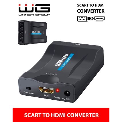 Winner Group - Audio-/Video-Konverter SCART auf HDMI
