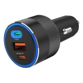 Winner Group - Autoladegerät 2xUSB-C + 1xUSB-A Power Delivery 130W schwarz