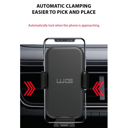 Winner Group - Kabelloses Autoladegerät mit Halterung, 15 W