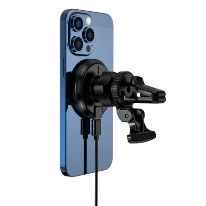 Winner Group - Kabelloses Ladegerät und Halterung für Auto 15W Qi2 MagSafe