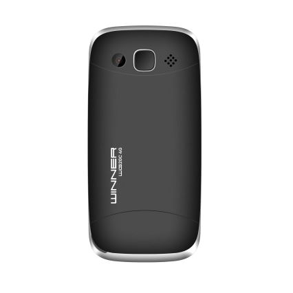 Winner Group - Mobiltelefon für Senioren, 1600 mAh, schwarz