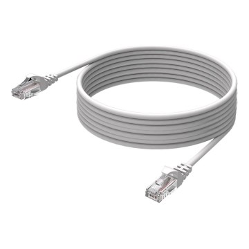 Winner Group - Netzwerk-Ethernet-Kabel RJ45 / RJ45 CAT-6 20m weiß