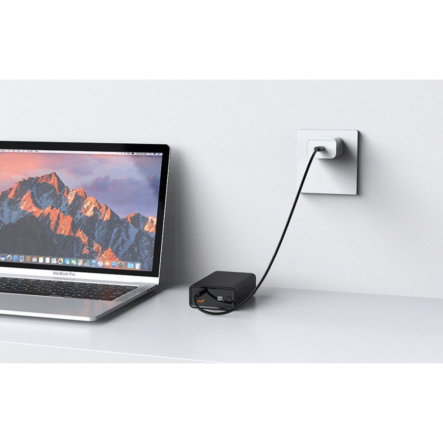 Winner Group - Powerbank mit Display 20000 mAh 20W Power Delivery schwarz