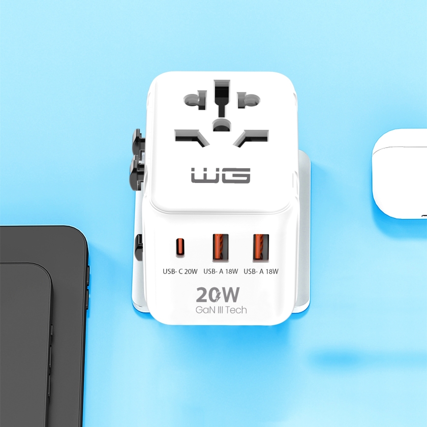 Winner Group - Reise-Schnellladeadapter Power Delivery 20W weiß